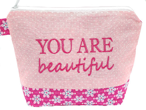 Tasche YOU ARE BEAUTIFUL rosa - pink